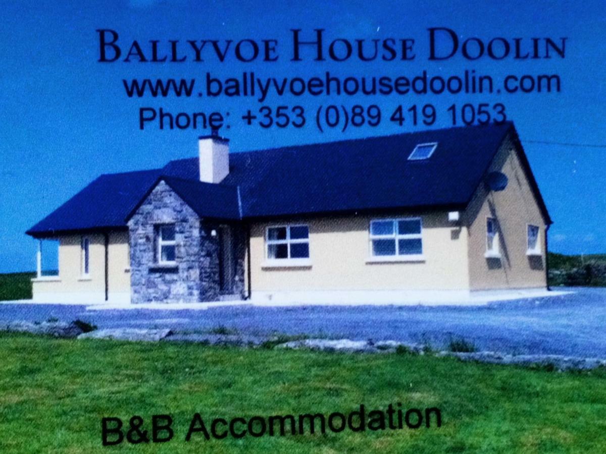 Ballyvoe House Doolin Bed and Breakfast Exteriör bild